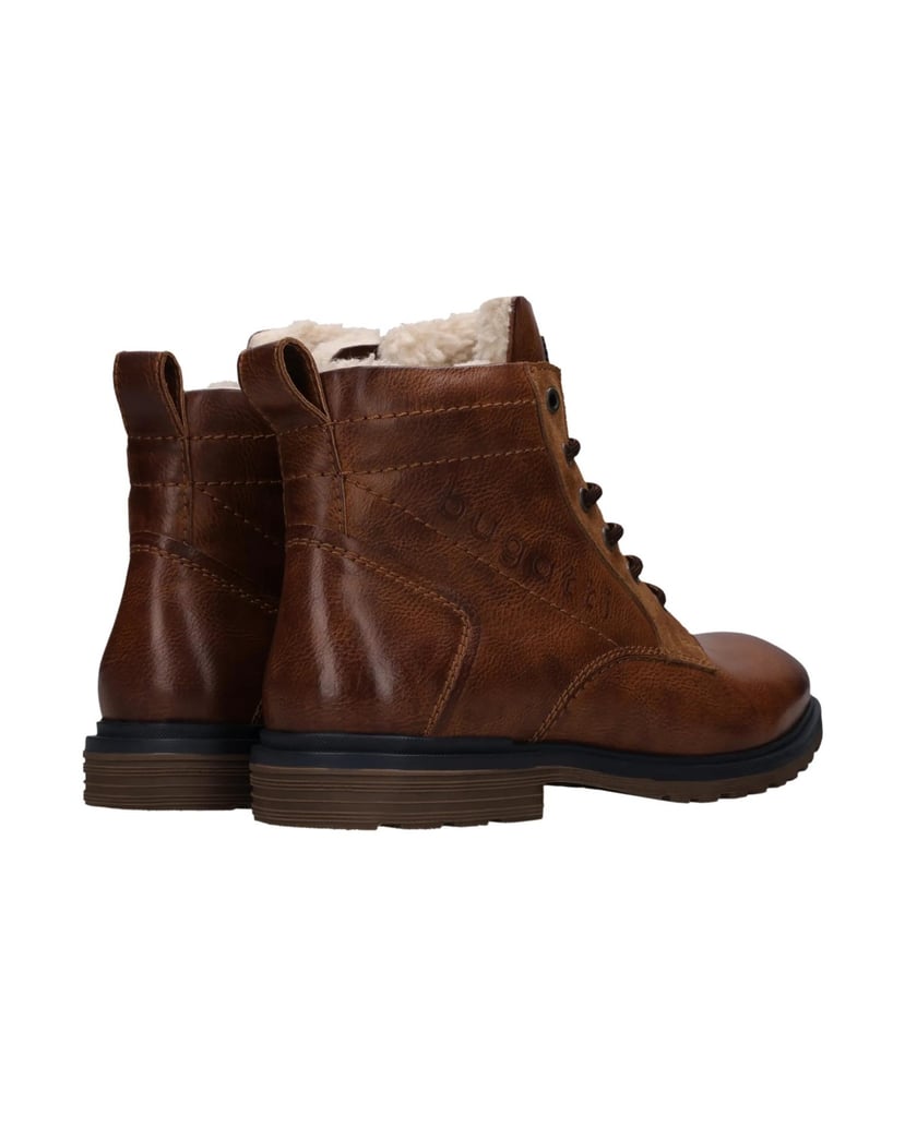 BUGATTI-Schnürstiefel-cognac