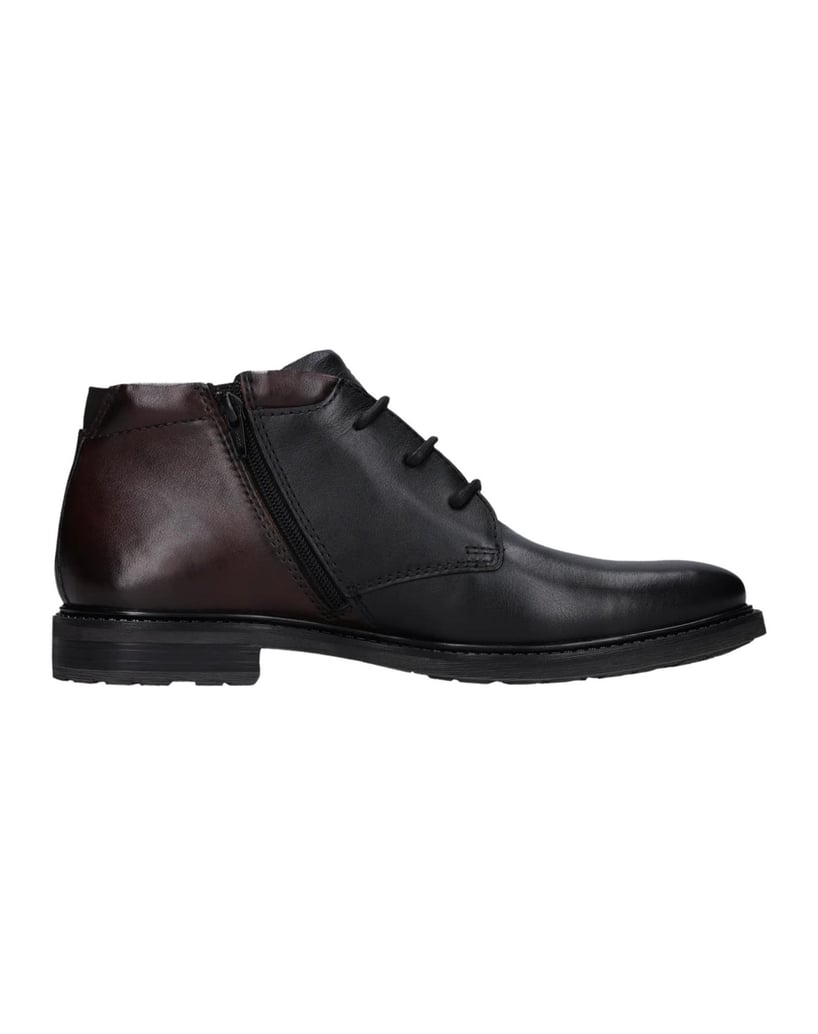 BUGATTI-Schnürstiefel-schwarz
