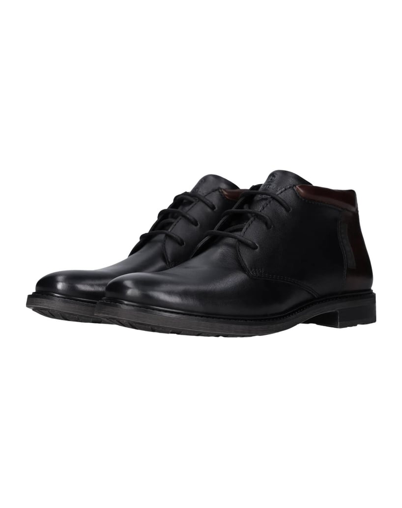 BUGATTI-Schnürstiefel-schwarz