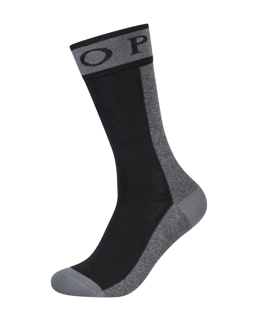 Joop-Socken-premium-essentials-cotton-logo-schwarz