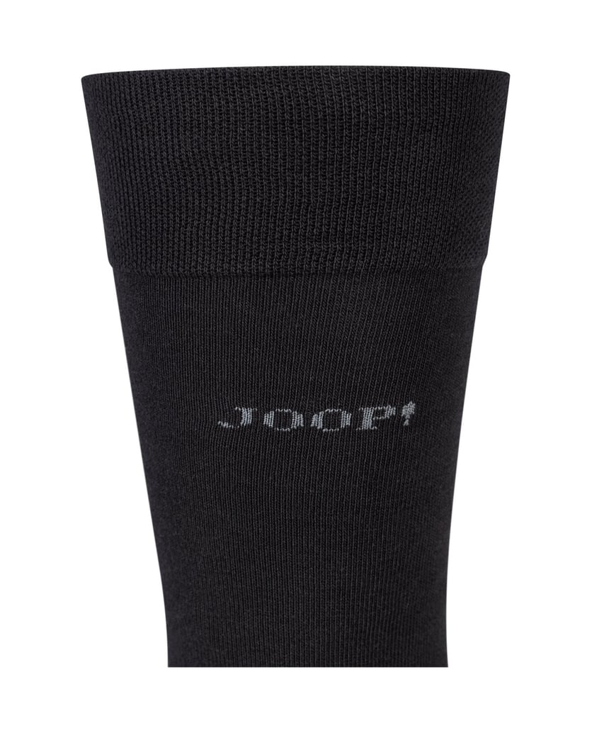 Joop-Socken-premium-essentials-cotton-logo-schwarz