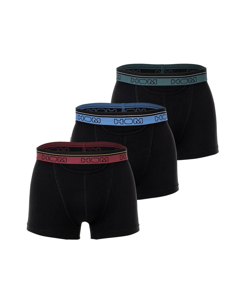 HOM-Herren-Boxershort-3er-Pack-Boxer-Briefs-HO1-3P---Tiago-#2-schwarz