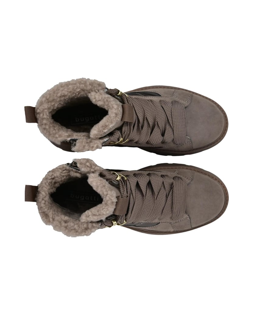 BUGATTI-Schnürstiefel-beige