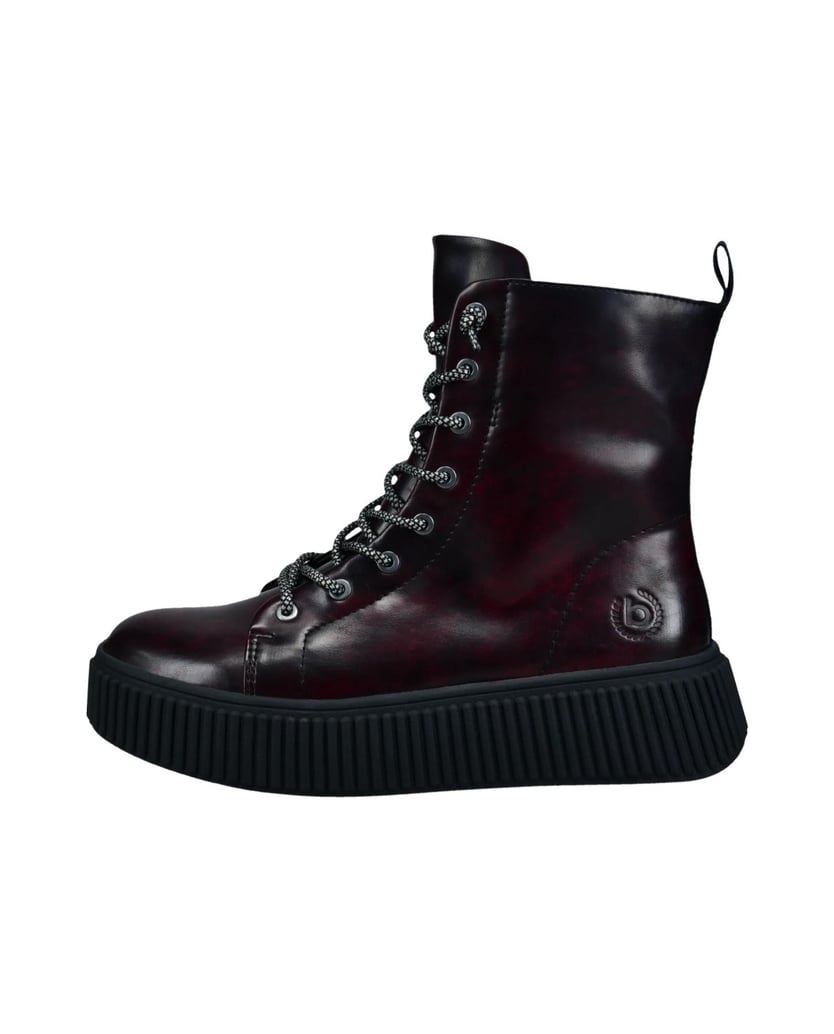 BUGATTI-Schnürstiefel-rot