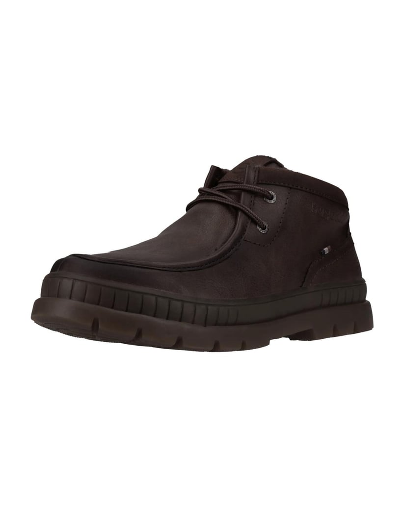 BUGATTI-Schnürstiefel-braun