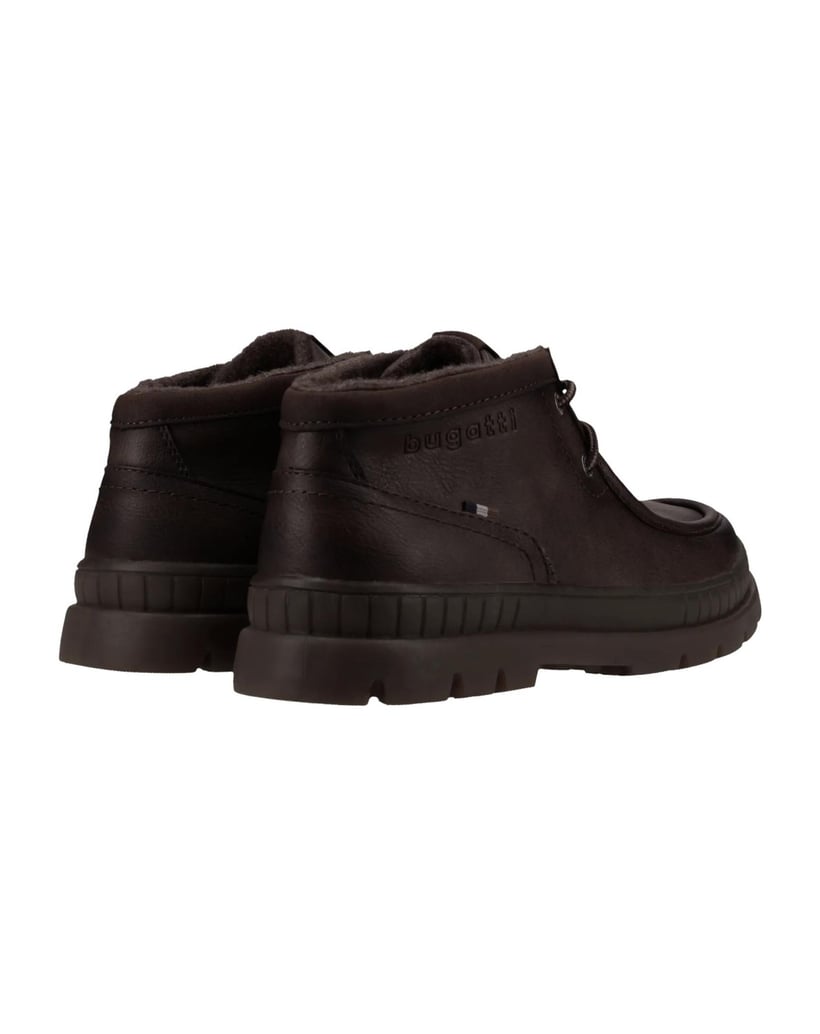 BUGATTI-Schnürstiefel-braun