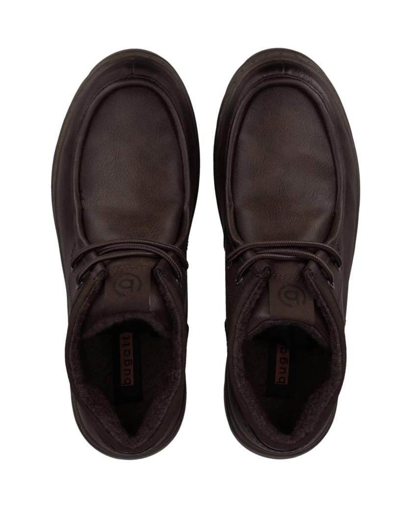 BUGATTI-Schnürstiefel-braun