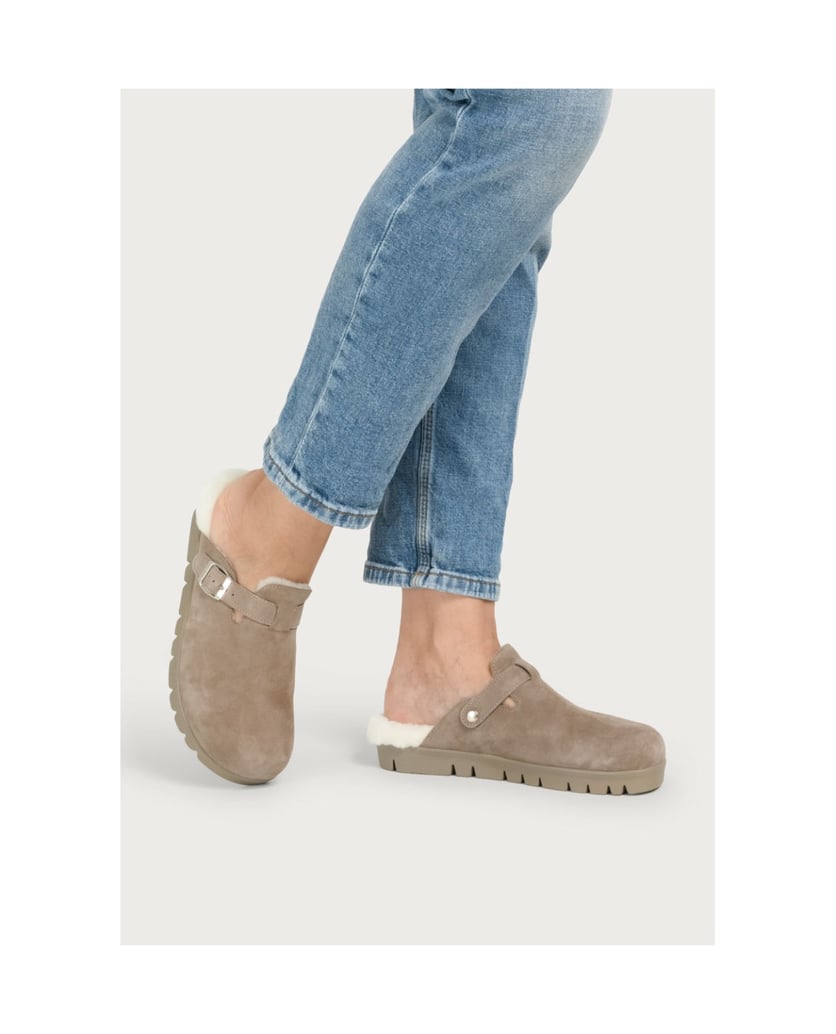 VITAFORM-Samtziegenleder-Clogs-taupe