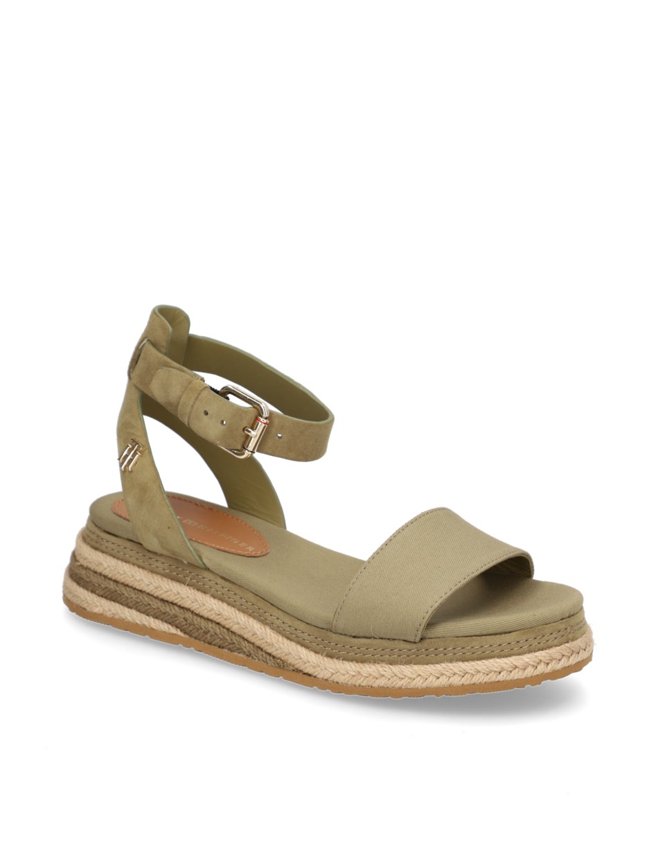 Tommy Hilfiger COLORED ROPE LOW WEDGE SANDAL bei SHOE4YOU shoppen