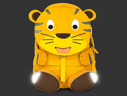 Rucksack von der Marke Affenzahn für Kinder im Tiger-Design