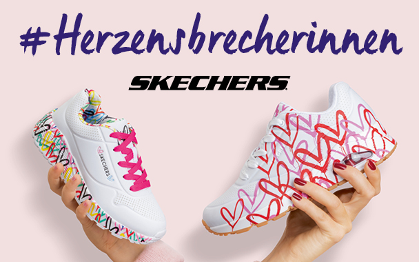 Sneaker von Skechers für Mama und Tochter